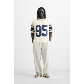 ФУТБОЛКА С ПРИНТОМ В СТИЛЕ ВАРСИТИ