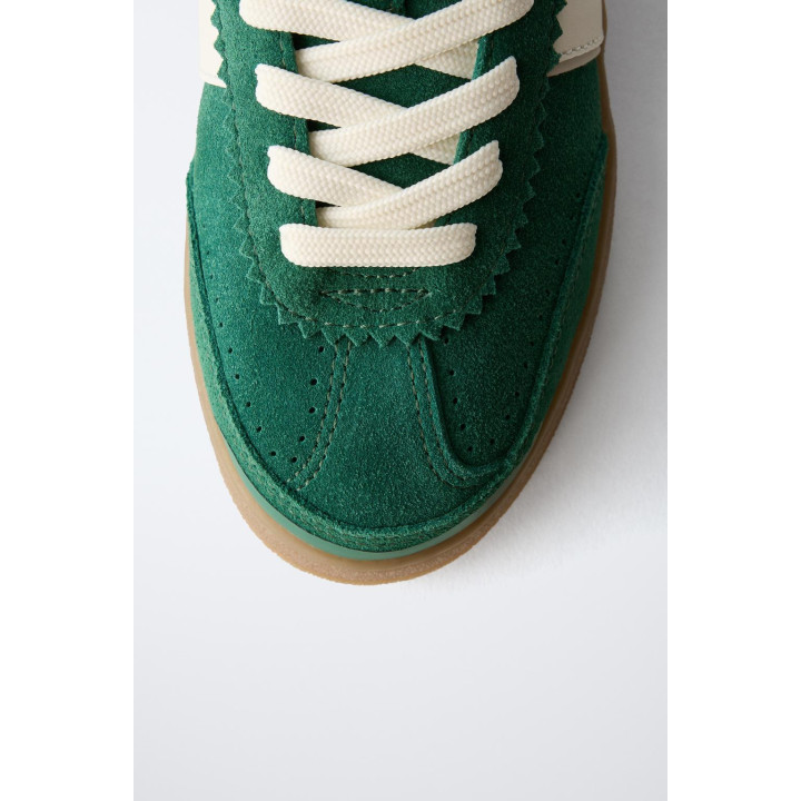 КОЖАНЫЕ КЕДЫ С ДЕТАЛЯМИ