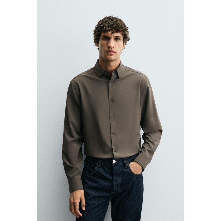 РУБАШКА ИЗ ЭЛАСТИЧНОЙ ТКАНИ