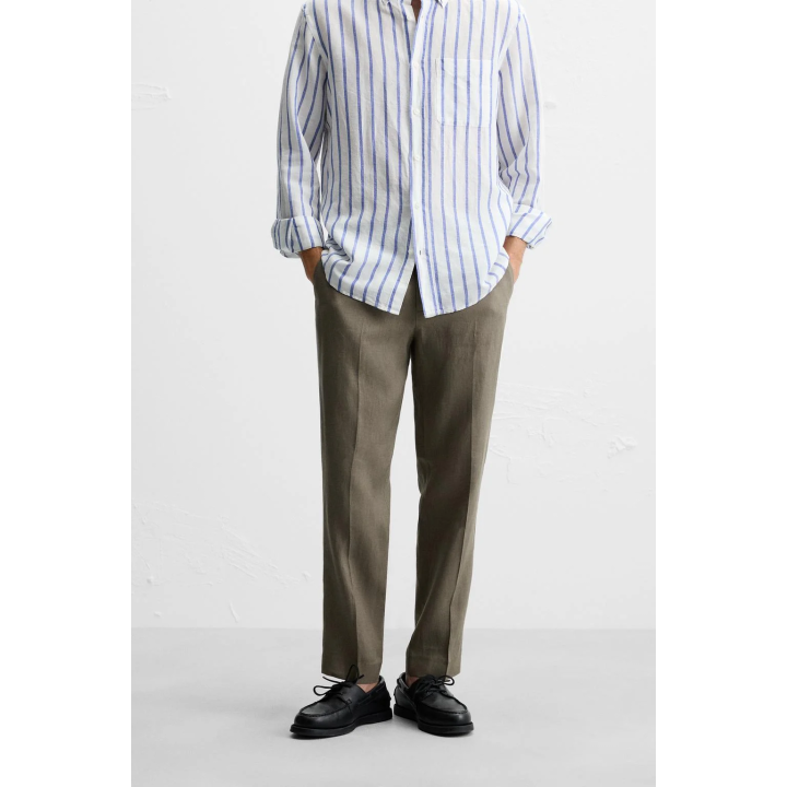 Брюки из 100% льна