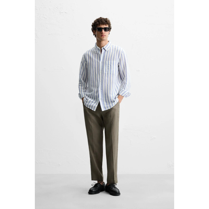 Брюки из 100% льна