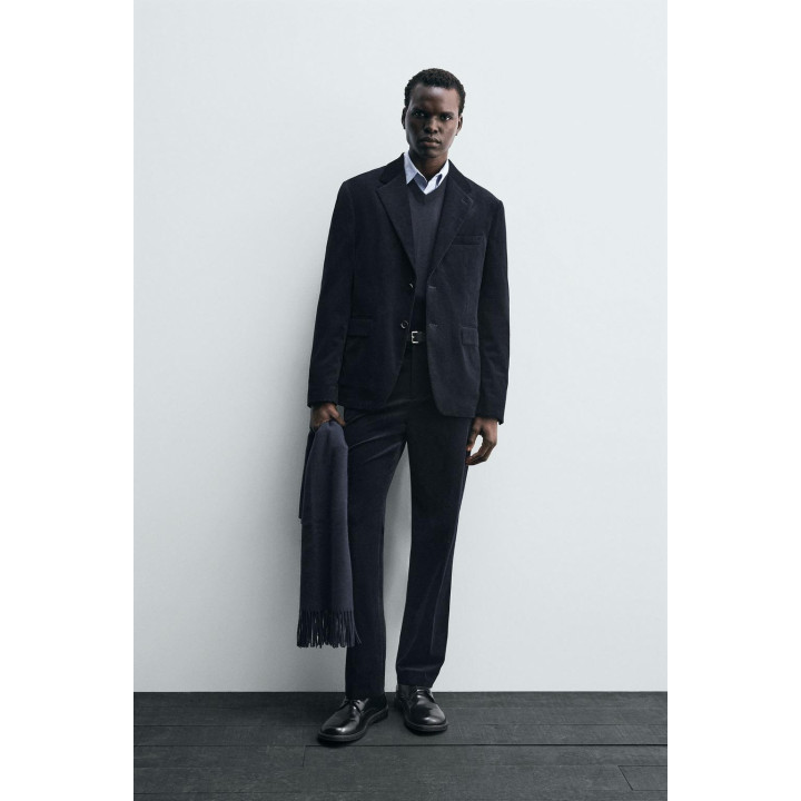 ВЕЛЬВЕТОВЫЙ КОСТЮМНЫЙ БЛЕЙЗЕР