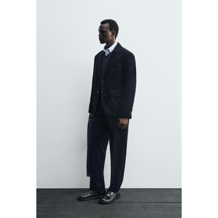 ВЕЛЬВЕТОВЫЙ КОСТЮМНЫЙ БЛЕЙЗЕР