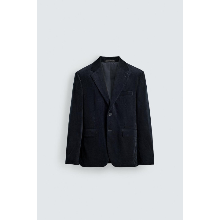 ВЕЛЬВЕТОВЫЙ КОСТЮМНЫЙ БЛЕЙЗЕР