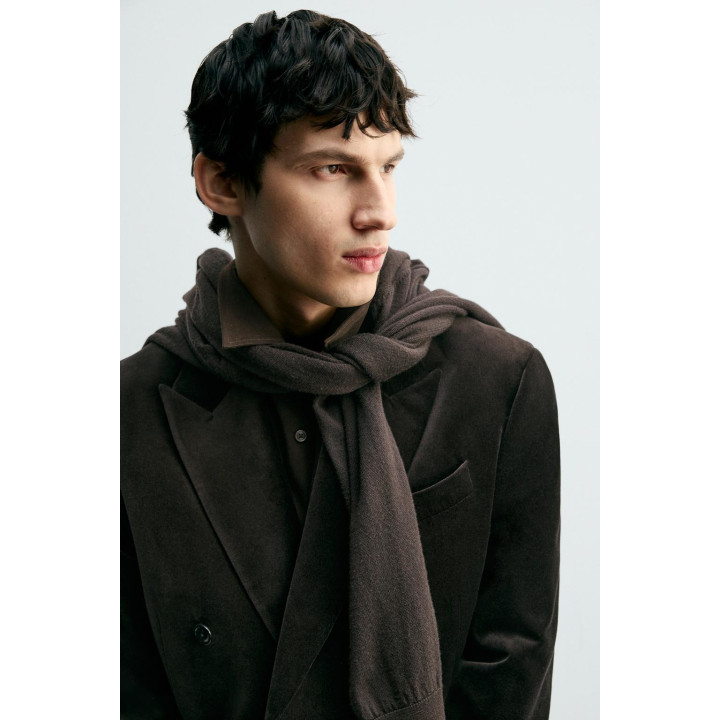 БАРХАТНЫЙ БЛЕЙЗЕР REGULAR FIT