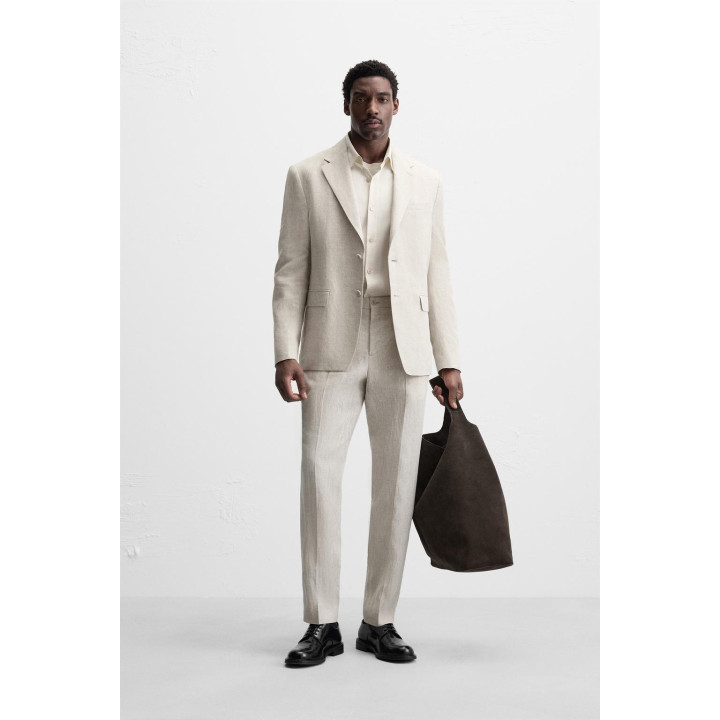 КОСТЮМНЫЙ БЛЕЙЗЕР ИЗ 100% ЛЬНА