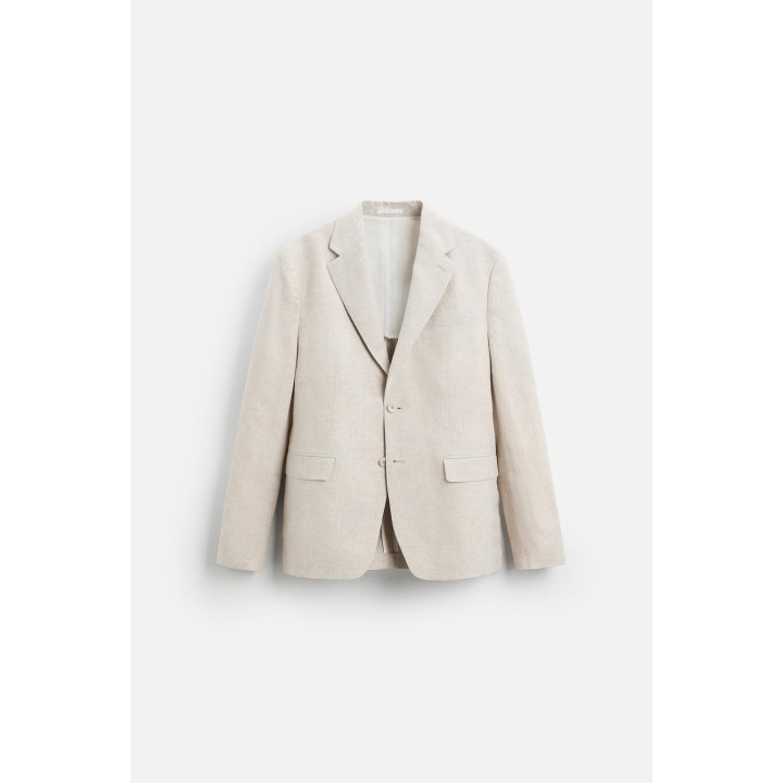 КОСТЮМНЫЙ БЛЕЙЗЕР ИЗ 100% ЛЬНА