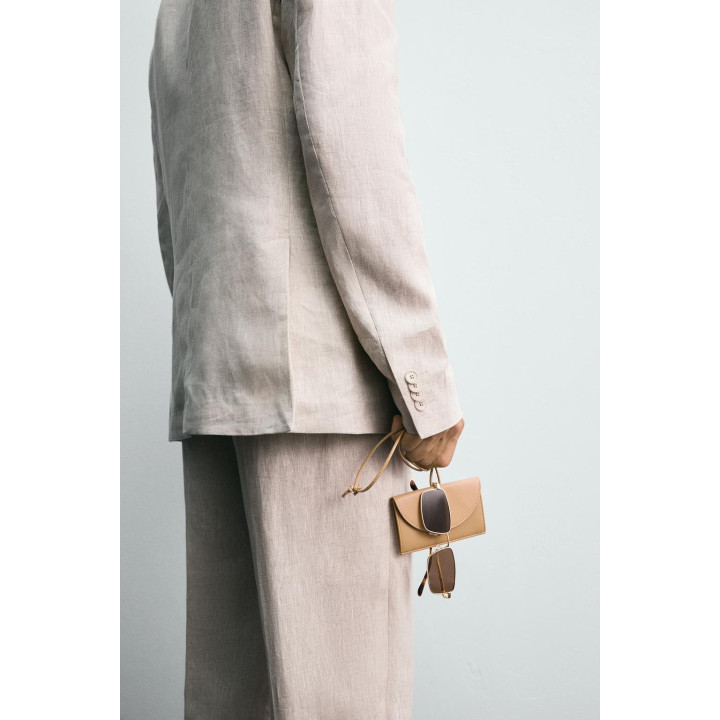 КОСТЮМНЫЙ БЛЕЙЗЕР ИЗ 100% ЛЬНА