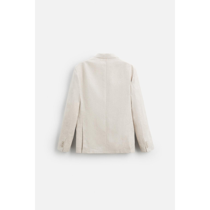 КОСТЮМНЫЙ БЛЕЙЗЕР ИЗ 100% ЛЬНА