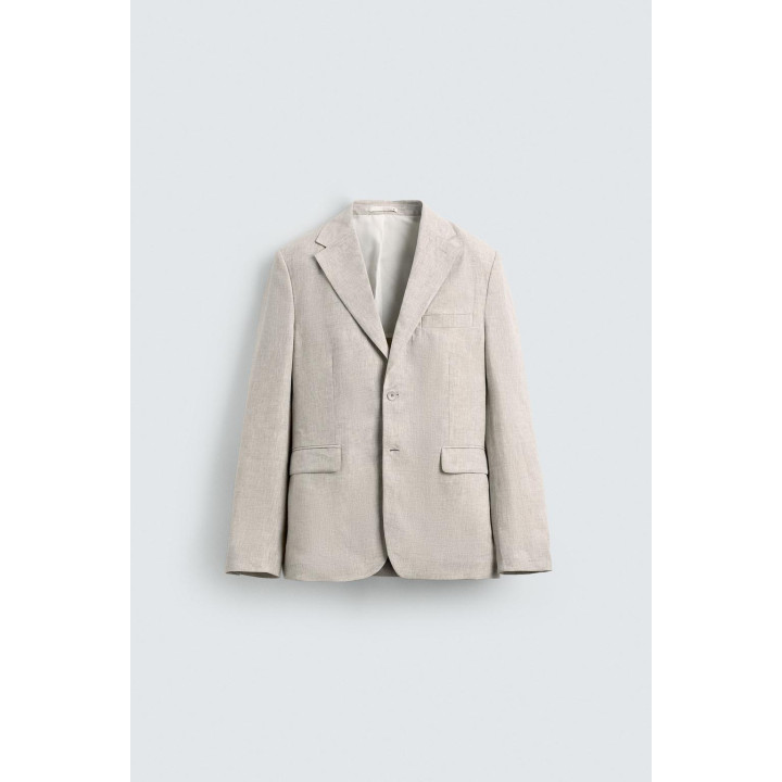 КОСТЮМНЫЙ БЛЕЙЗЕР ИЗ 100% ЛЬНА