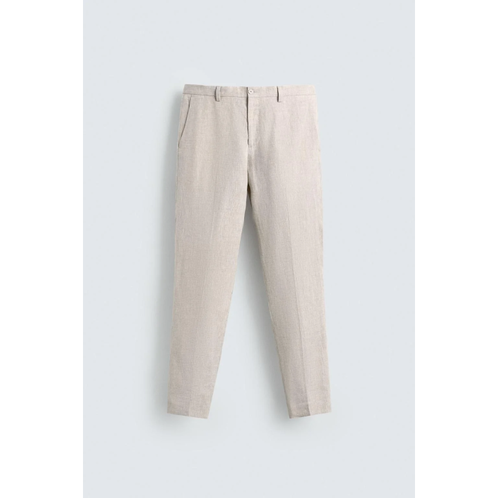 КОСТЮМНЫЕ БРЮКИ ИЗ 100% ЛЬНА