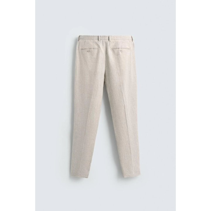 КОСТЮМНЫЕ БРЮКИ ИЗ 100% ЛЬНА