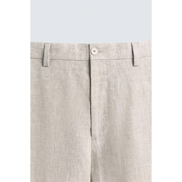 КОСТЮМНЫЕ БРЮКИ ИЗ 100% ЛЬНА