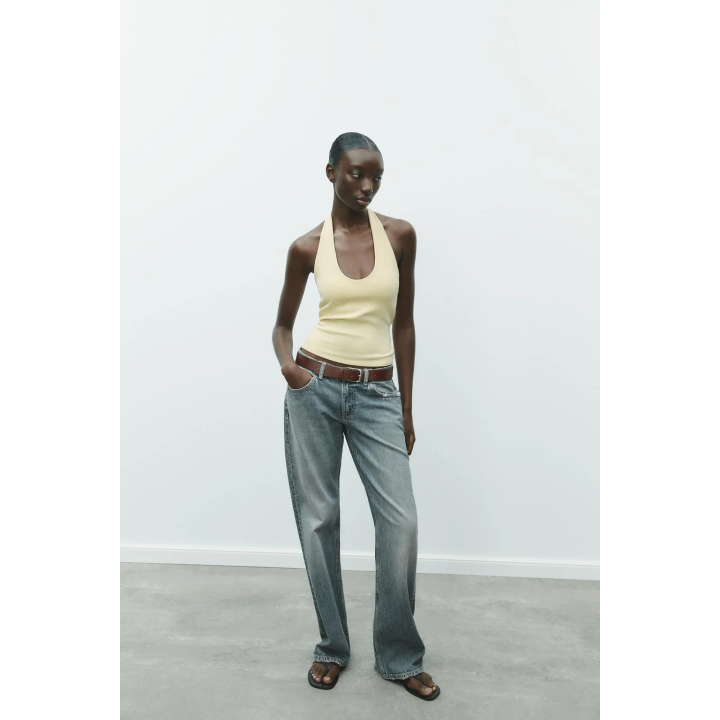 ТОП С ВЫРЕЗОМ ХАЛТЕР