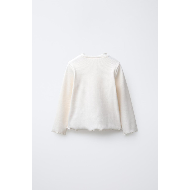 ФУТБОЛКА В РУБЧИК С ВЫШИВКОЙ