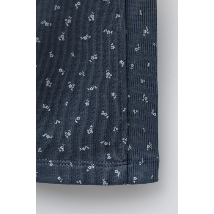 БРЮКИ WIDE LEG ИЗ МЯГКОЙ ТКАНИ С ЦВЕТОЧНЫМ ПРИНТОМ