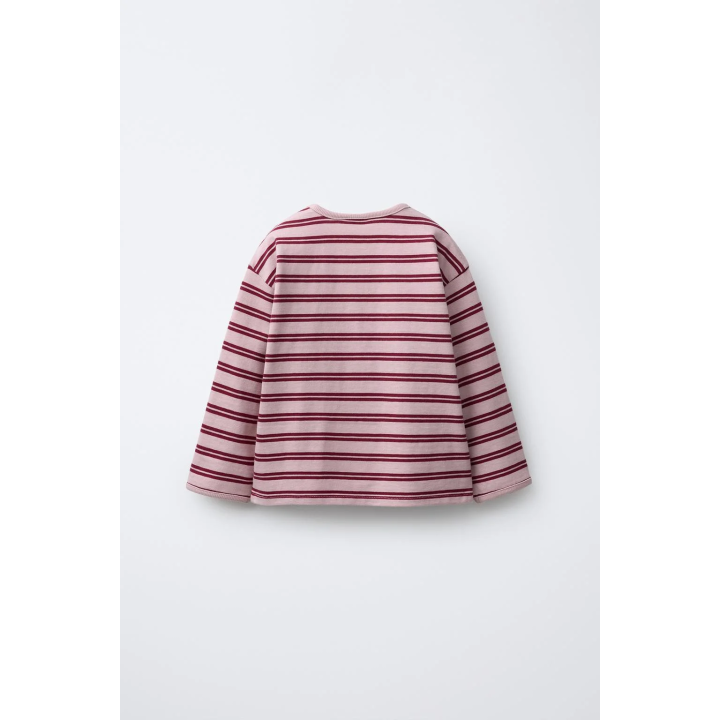 ФУТБОЛКА В ПОЛОСКУ С ВЫШИВКОЙ «СЕРДЦЕ»