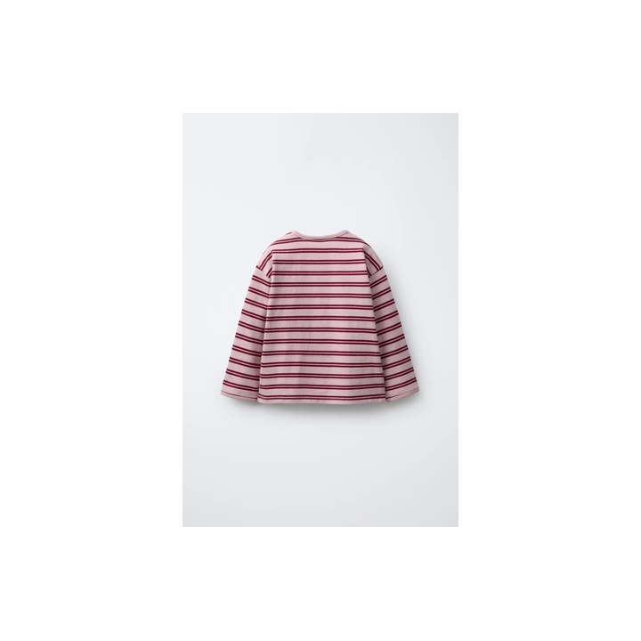 ФУТБОЛКА В ПОЛОСКУ С ВЫШИВКОЙ «СЕРДЦЕ»