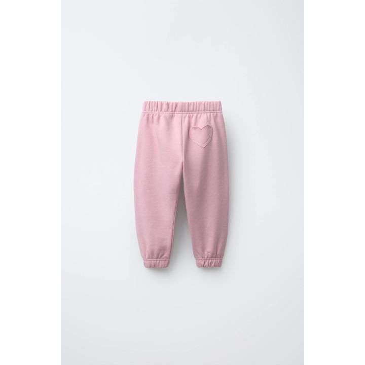 БРЮКИ-ДЖОГГЕРЫ С КАРМАНОМ-СЕРДЦЕМ