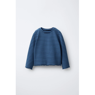 ФУТБОЛКА ИЗ ТКАНИ В ПОЛОСКУ