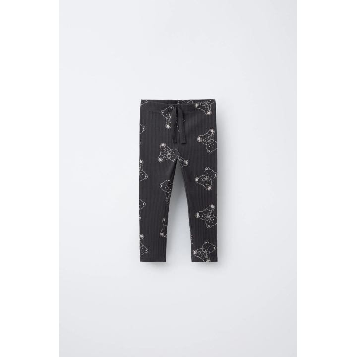 ЛЕГИНСЫ В РУБЧИК С ПРИНТОМ