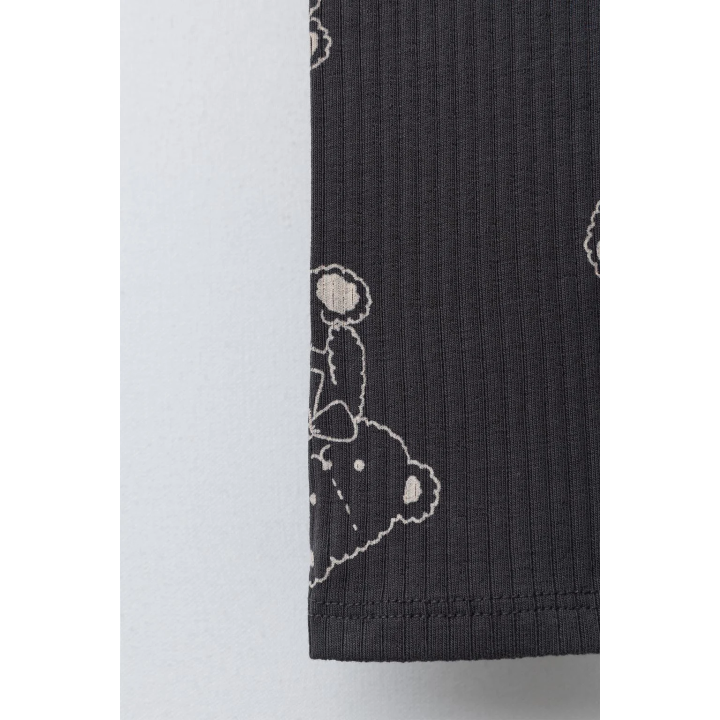 ЛЕГИНСЫ В РУБЧИК С ПРИНТОМ