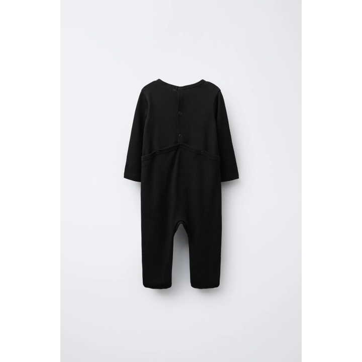 ПИЖАМА-СЛИП С ПРЕОБРАЗУЕМЫМИ СТОПАМИ, СКЕЛЕТ, СВЕТЯЩАЯСЯ В ТЕМНОТЕ