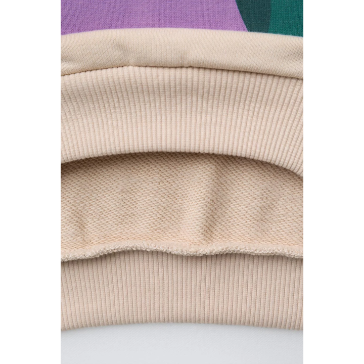 КОМПЛЕКТ ИЗ ТОЛСТОВКИ И ЛЕГГИНСОВ С ПРИНТОМ