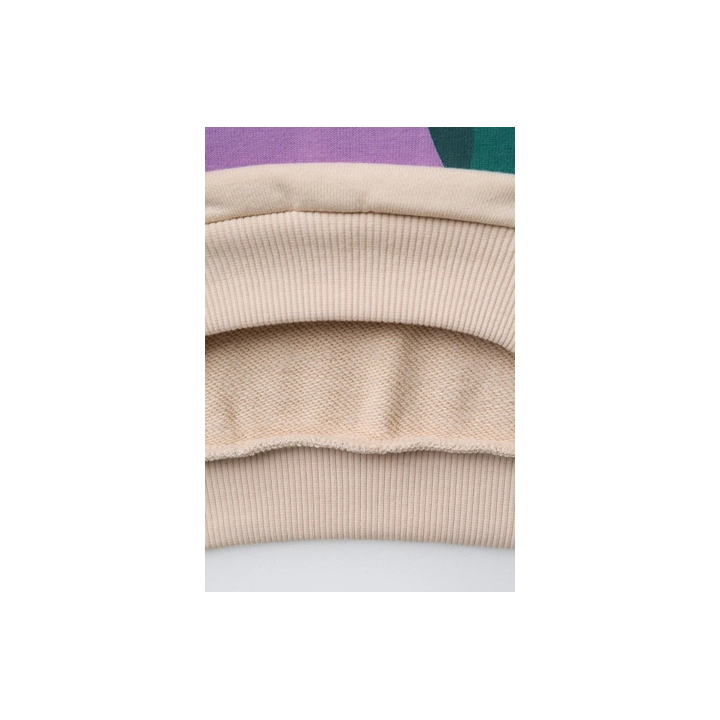 КОМПЛЕКТ ИЗ ТОЛСТОВКИ И ЛЕГГИНСОВ С ПРИНТОМ