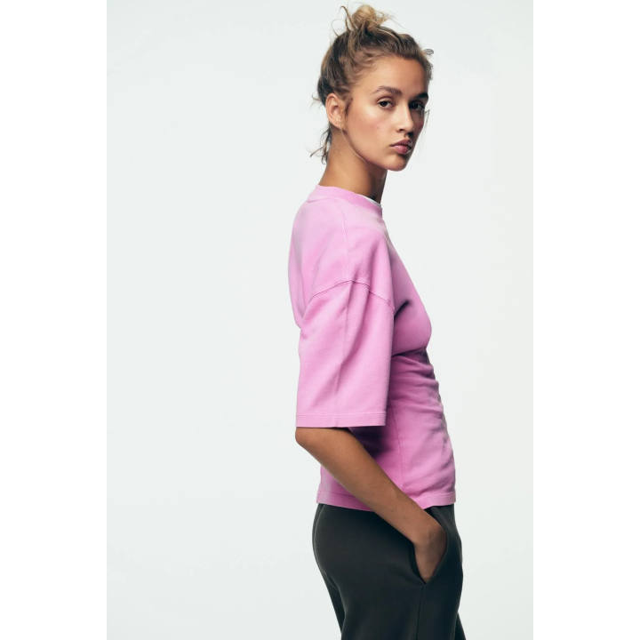 ПРИТАЛЕННАЯ ВЫСТИРАННАЯ ФУТБОЛКА