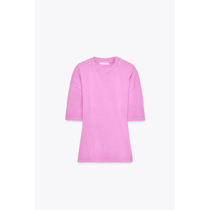 ПРИТАЛЕННАЯ ВЫСТИРАННАЯ ФУТБОЛКА