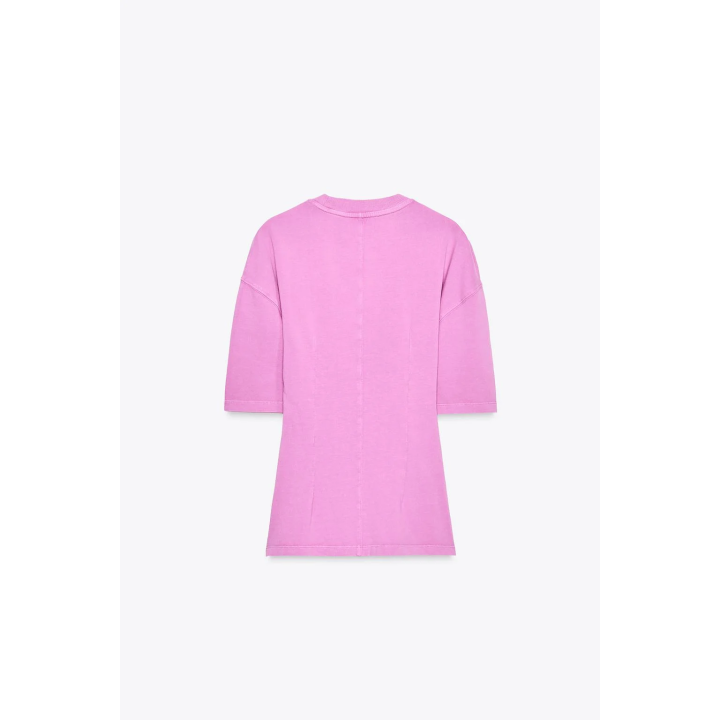 ПРИТАЛЕННАЯ ВЫСТИРАННАЯ ФУТБОЛКА