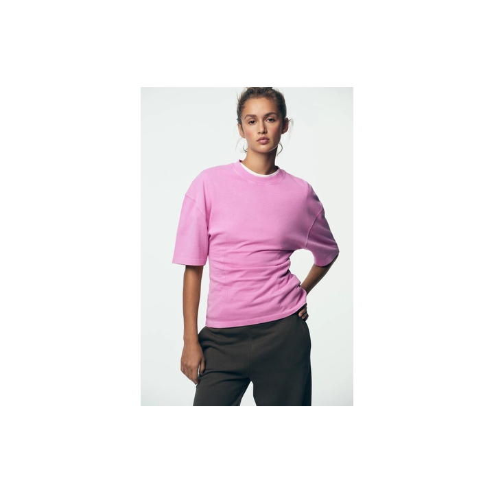 ПРИТАЛЕННАЯ ВЫСТИРАННАЯ ФУТБОЛКА