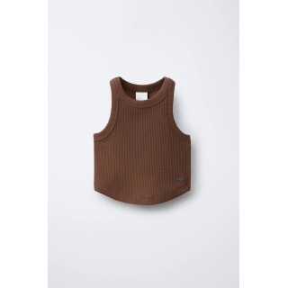 Майка для плавания в рубчик