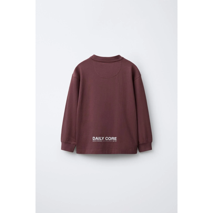 ФУТБОЛКА С ТЕКСТОВЫМ ПРИНТОМ