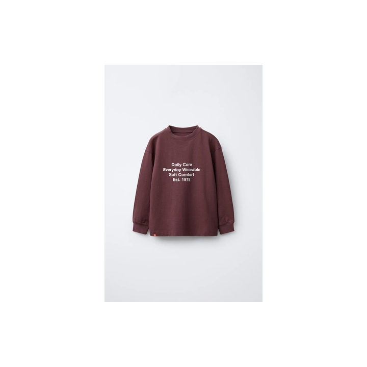 ФУТБОЛКА С ТЕКСТОВЫМ ПРИНТОМ