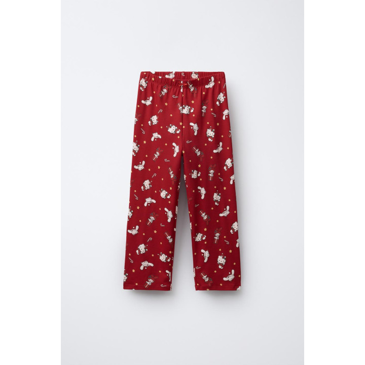 6-14 ЛЕТ/ПИЖАМА С ПРИНТОМ HELLO KITTY AND FRIENDS © SANRIO