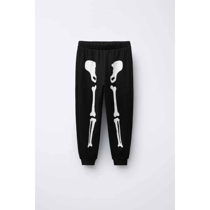 ПИЖАМА «СКЕЛЕТ» С ЭФФЕКТОМ СВЕЧЕНИЯ В ТЕМНОТЕ, 6–14 ЛЕТ