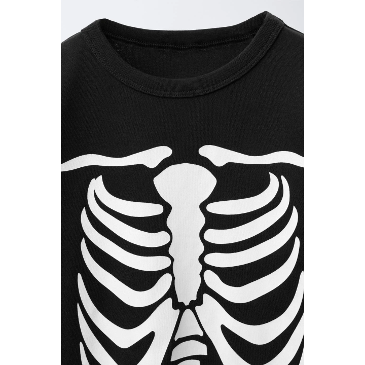 ПИЖАМА «СКЕЛЕТ» С ЭФФЕКТОМ СВЕЧЕНИЯ В ТЕМНОТЕ, 6–14 ЛЕТ