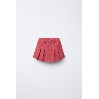 ЮБКА-ШОРТЫ ИЗ ТВИЛА СО СКЛАДКАМИ