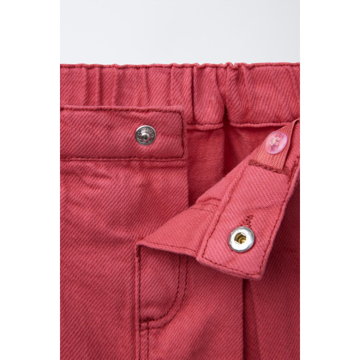 ЮБКА-ШОРТЫ ИЗ ТВИЛА СО СКЛАДКАМИ