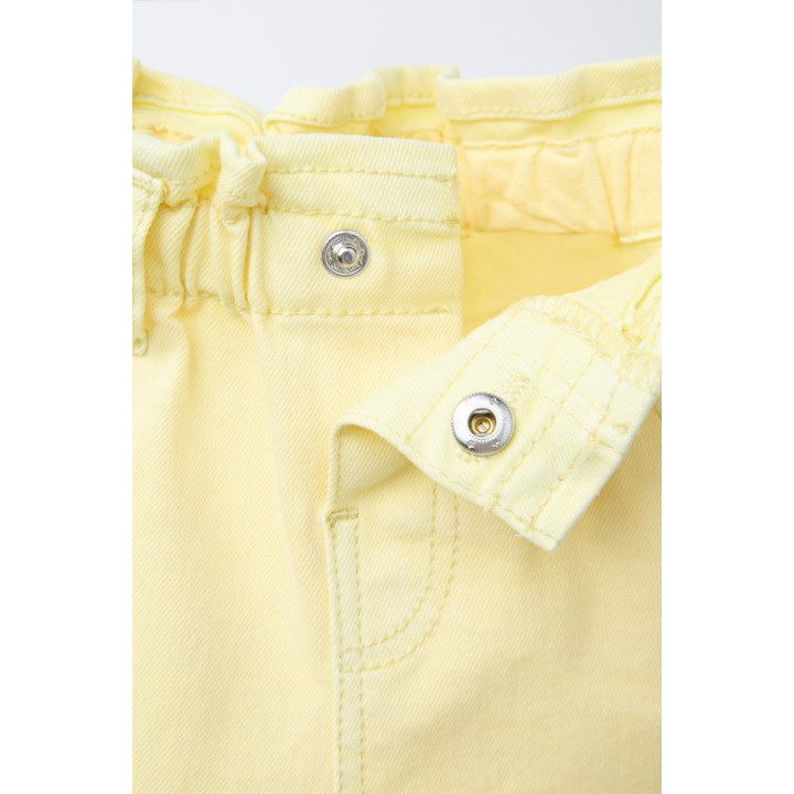 Шорты бермуды comfort paperbag из твила