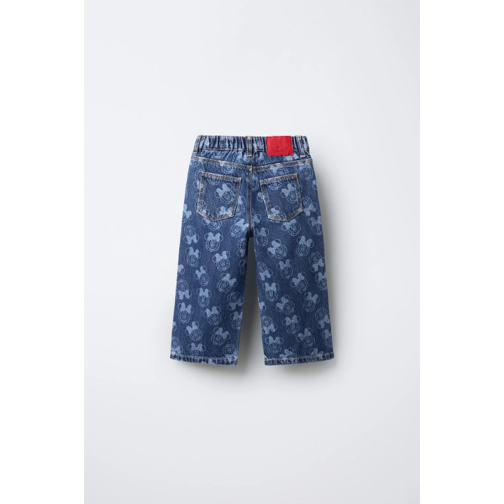 ДЖИНСЫ-КЮЛОТЫ С ПРИНТОМ MINNIE MOUSE © DISNEY