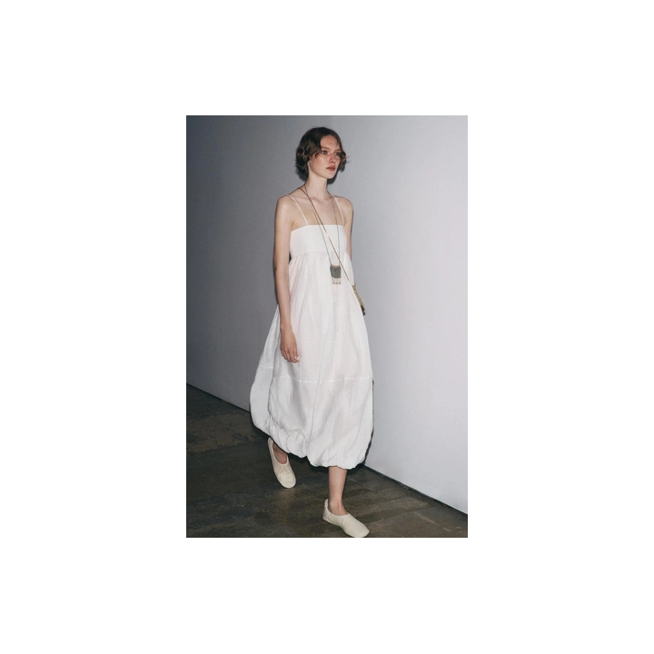 ДЛИННОЕ ПЛАТЬЕ НА БРЕТЕЛЯХ ZW COLLECTION LIMITED EDITION