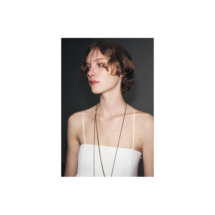 ДЛИННОЕ ПЛАТЬЕ НА БРЕТЕЛЯХ ZW COLLECTION LIMITED EDITION