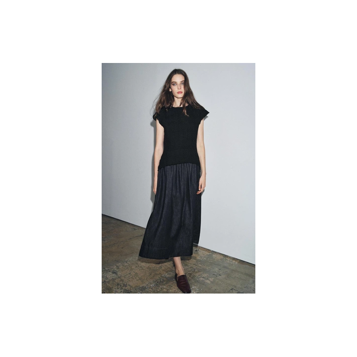 КОМБИНИРОВАННОЕ ПЛАТЬЕ МИДИ ZW COLLECTION