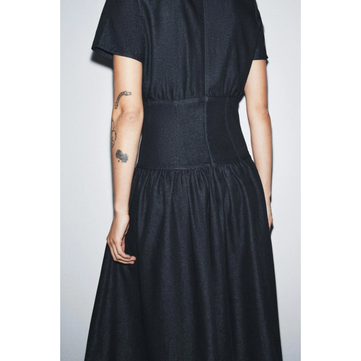 ДЖИНСОВОЕ ПЛАТЬЕ МИДИ — ZW COLLECTION