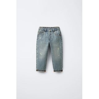 ДЖИНСЫ BAGGY С РАЗРЕЗАМИ