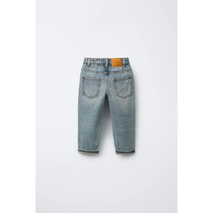 ДЖИНСЫ BAGGY С РАЗРЕЗАМИ