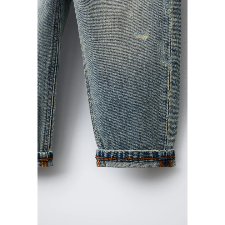 ДЖИНСЫ BAGGY С РАЗРЕЗАМИ